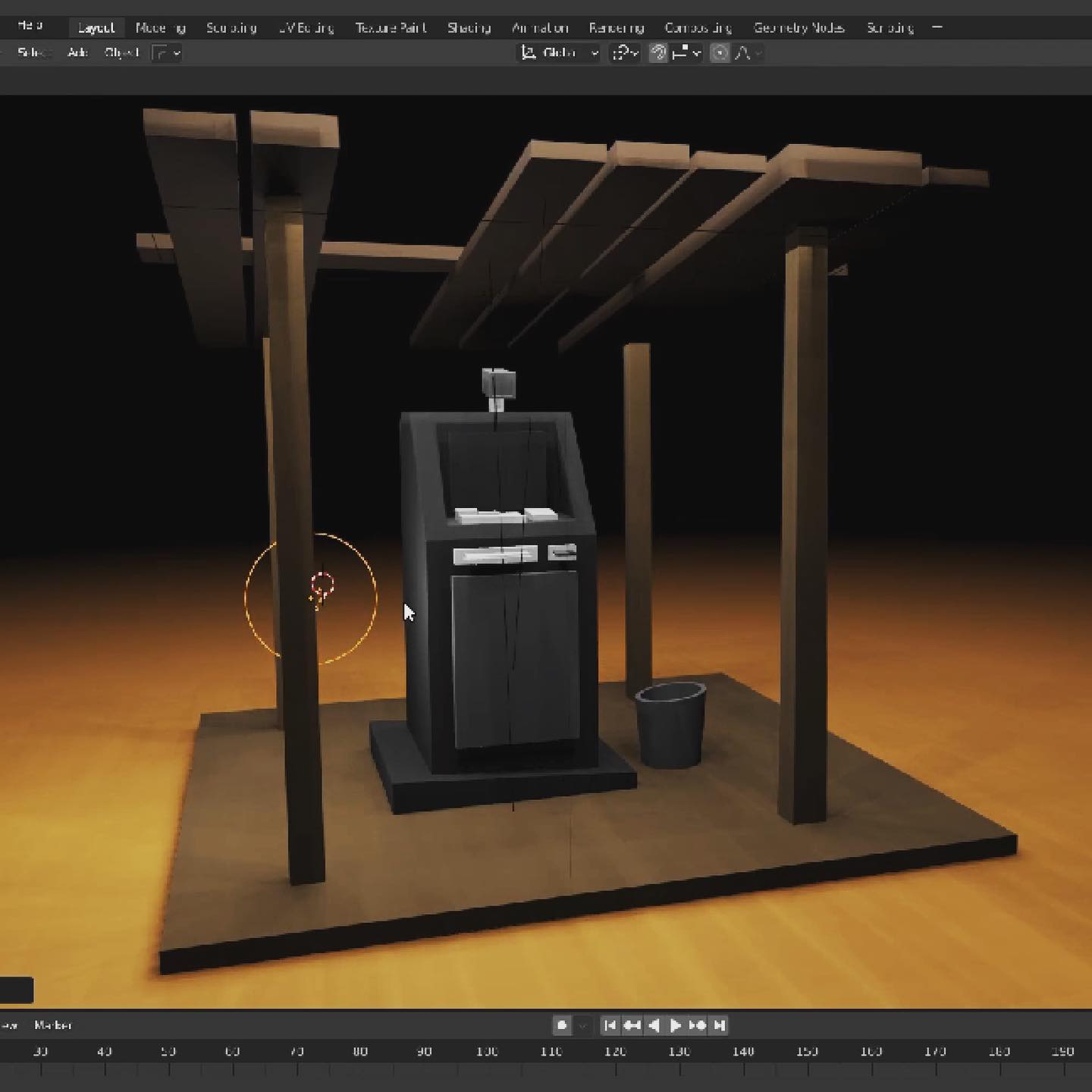 3D Scene — Attempt 1