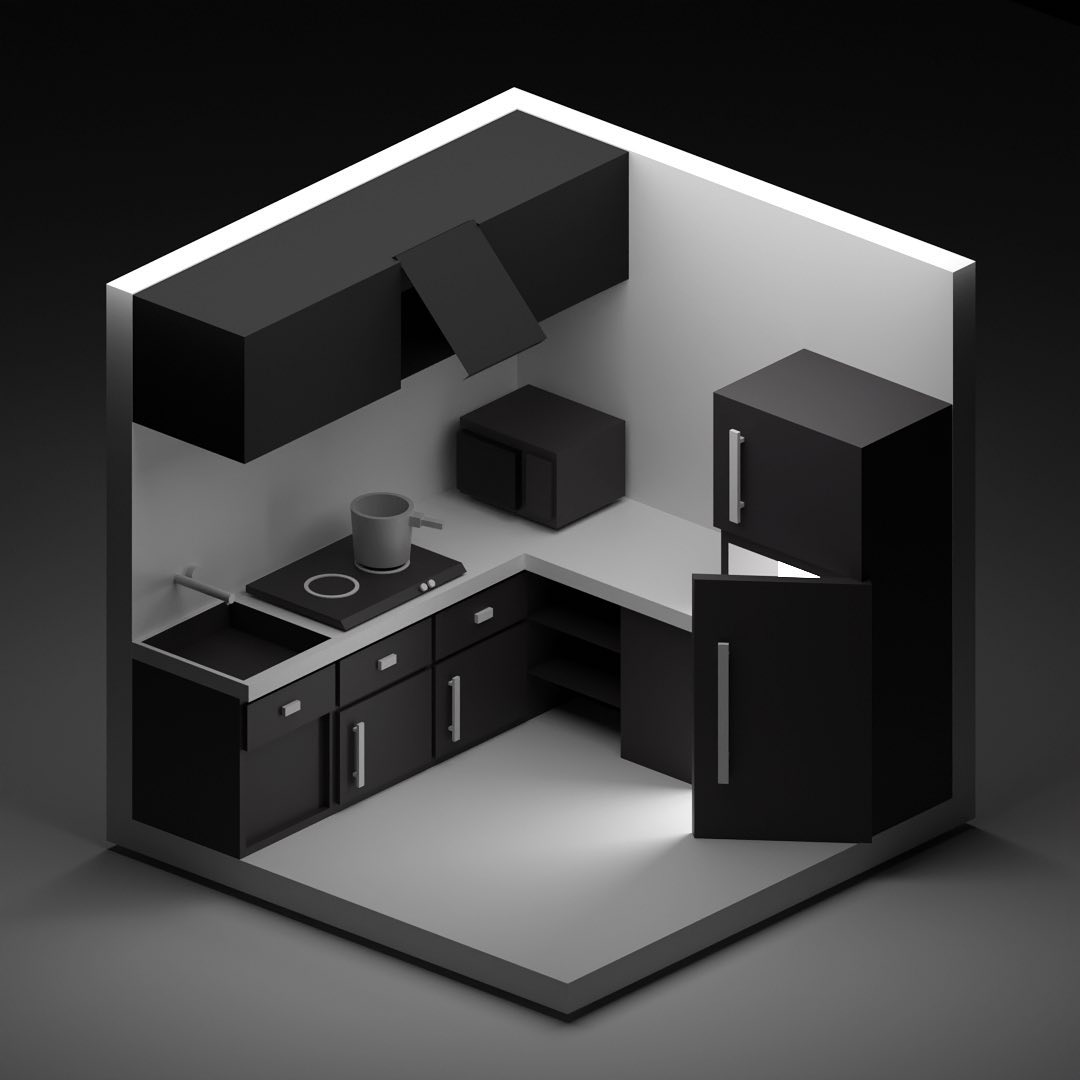 3D Scene — Attempt 5