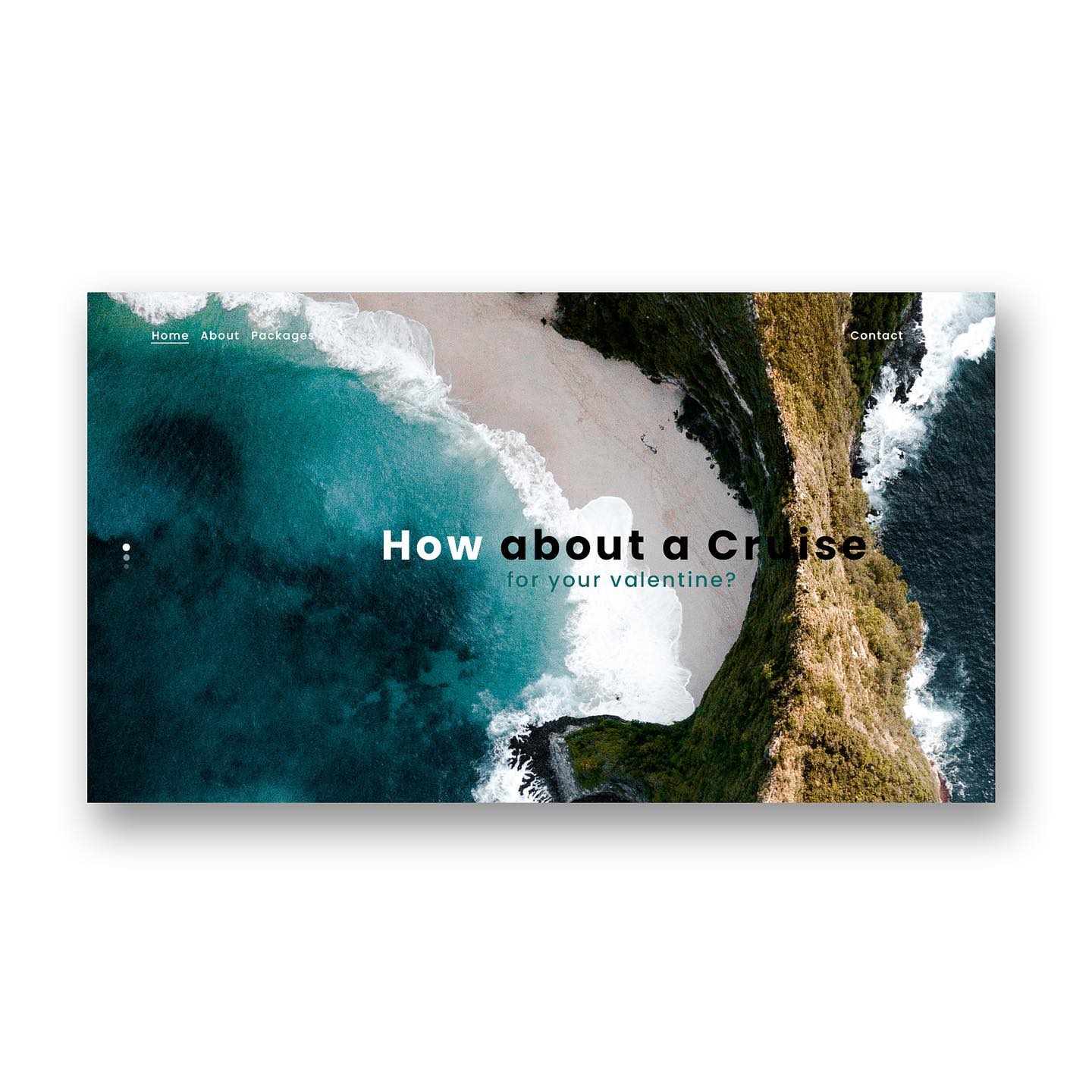 Book a Cruise — Landing Page