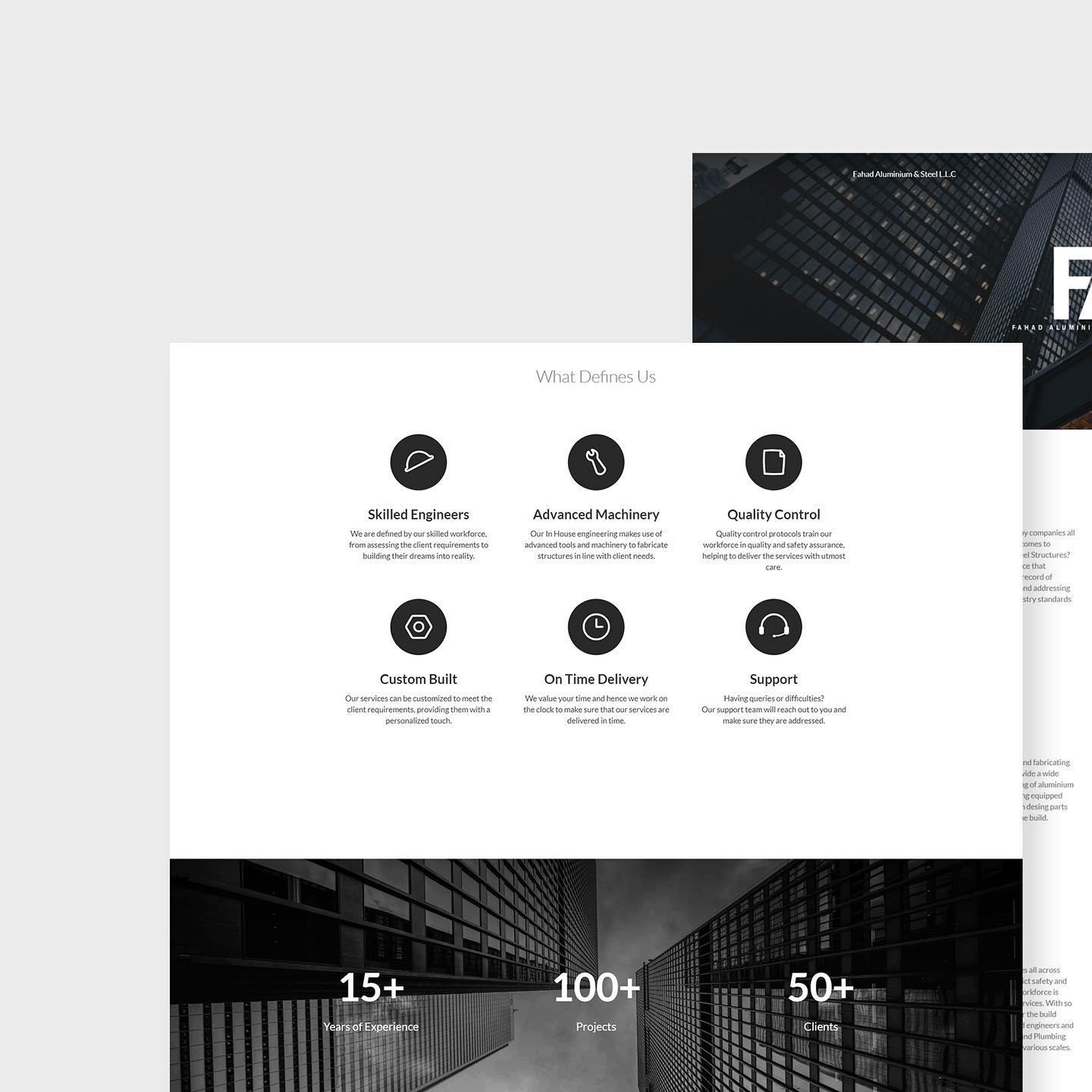 FAS — Client Website